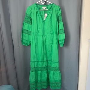 Green Velvet by Spencer & Graham dress XS